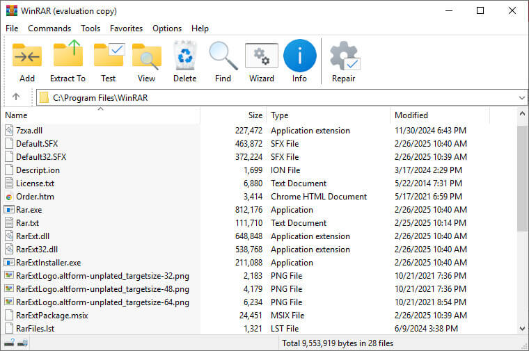 WinRAR 7.11 Cracked Full for Windows (64-bit) Download
